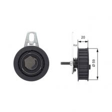 Gates T43108 - Napínacia kladka -