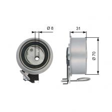 Gates T43135 - Napínacia kladka -