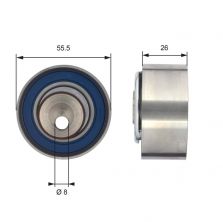 Gates T43156 - Napínacia kladka -