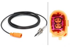 Hella 6PT 014 494-251 - Snímač teploty výfukových plynov -