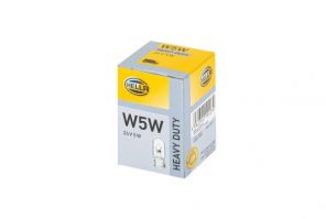 Hella 8GP 003 594-251 Heavy Duty W5W - Žiarovka osvetlenia ŠPZ