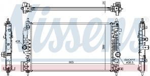Nissens 630764 - Chladič vody -