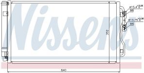 Nissens 940236 - Kondenzátor -