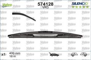 Valeo 574128 Silencio Cardboard 400mm, 1ks - Stieracia lišta -