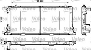 Valeo 730349 - Chladič vody -