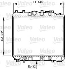 Valeo 730435 - Chladič vody -