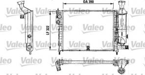 Valeo 730491 - Chladič vody -