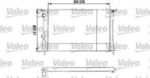 Valeo 730551 - Chladič vody -