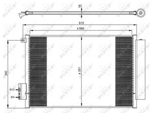 NRF 350065 - Kondenzátor -