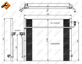 NRF 350080 - Kondenzátor -