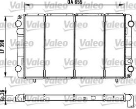Valeo 730944 - Chladič vody -