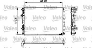 Valeo 730954 - Chladič vody -