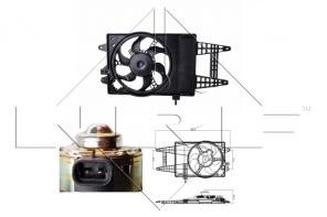 NRF 47243 - Ventilátor motora -