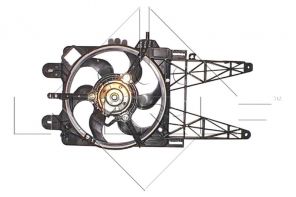 NRF 47246 - Ventilátor motora -