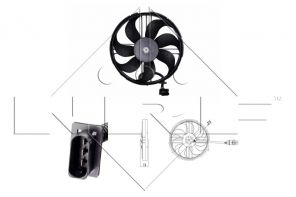 NRF 47409 - Ventilátor motora -