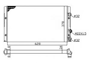NRF 50457A - Chladič vody -