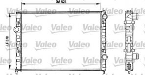 Valeo 731005 - Chladič vody -
