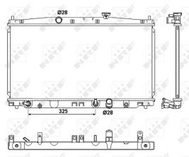 NRF 53094 - Chladič vody -