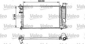 Valeo 731010 - Chladič vody -
