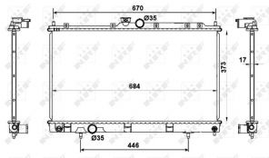 NRF 53779 - Chladič vody -