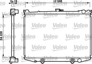 Valeo 731085 - Chladič vody -