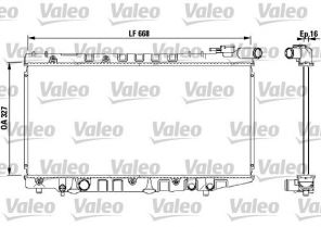 Valeo 731106 - Chladič vody -