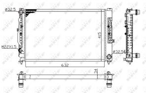 NRF 539504A - Chladič vody -