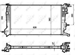 NRF 53963 - Chladič vody -