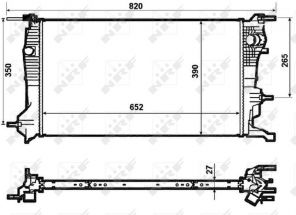 NRF 53964 - Chladič vody -