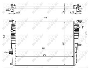 NRF 53965 - Chladič vody -