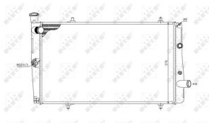 NRF 54669 - Chladič vody -