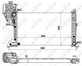 NRF 55349A - Chladič vody -