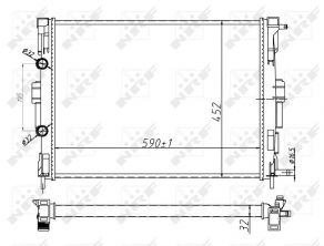 NRF 58329A - Chladič vody -