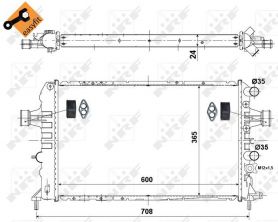 NRF 58355 - Chladič vody -