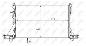 NRF 58481 - Chladič vody -