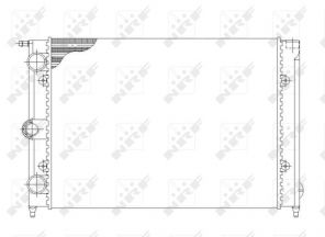 NRF 58697 - Chladič vody -