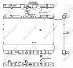 NRF 59046 - Chladič vody -