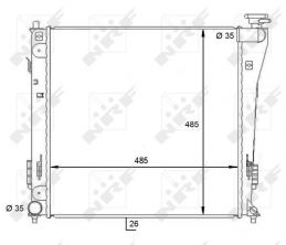 NRF 59086 - Chladič vody -