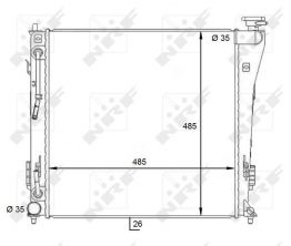 NRF 59087 - Chladič vody -