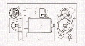 Magneti Marelli 063721202010 - Štartér -