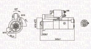 Magneti Marelli 063721221010 - Štartér -