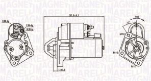 Magneti Marelli 063721289010 - Štartér -