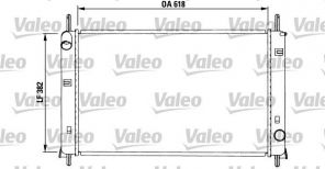 Valeo 731257 - Chladič vody -