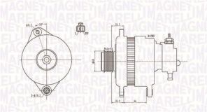 Magneti Marelli 063731900010 - Alternátor -