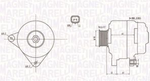 Magneti Marelli 063731959010 - Alternátor -