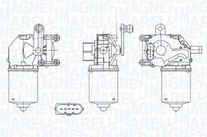 Magneti Marelli 064050002010 - Motor stieračov