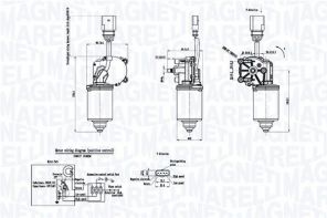 Magneti Marelli 064053012010 - Motor stieračov