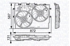 Magneti Marelli 069422584010 - Ventilátor motora
