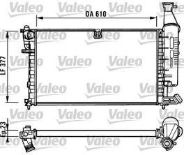 Valeo 731296 - Chladič vody -