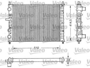 Valeo 731303 - Chladič vody -